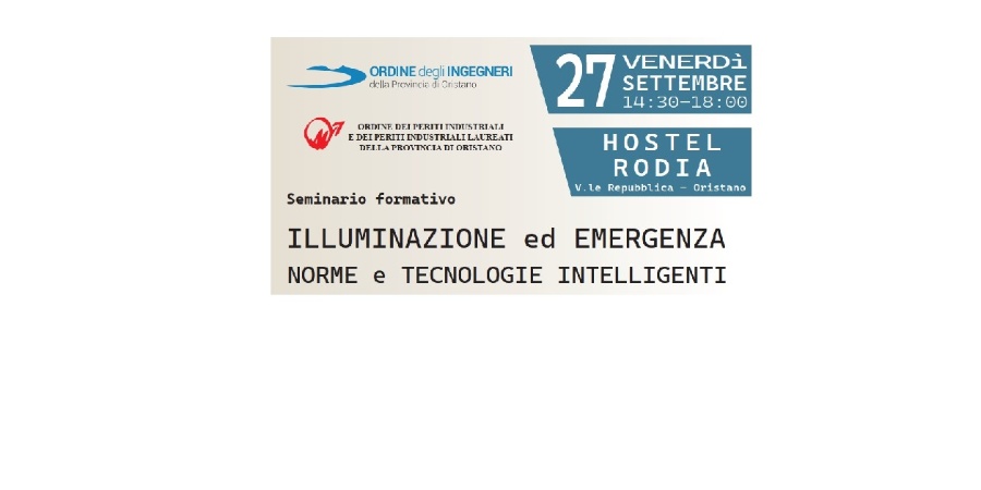 Visualizza la notizia: Seminario sulla illuminazione di emergenza